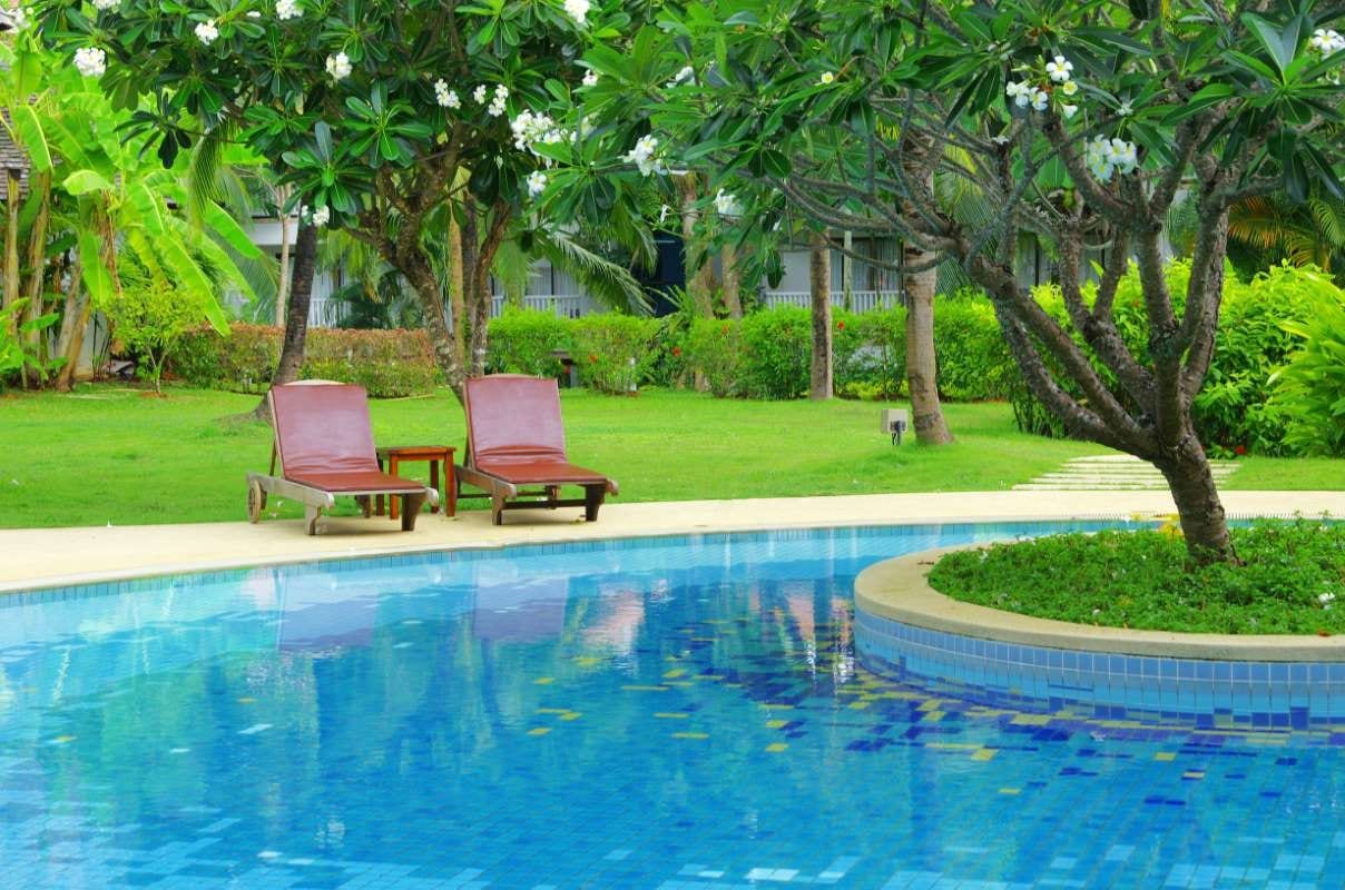 Pool in Thailand reflecting financial planning for pool business owners